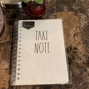 Rae Dunn TAKE NOTE Notebook